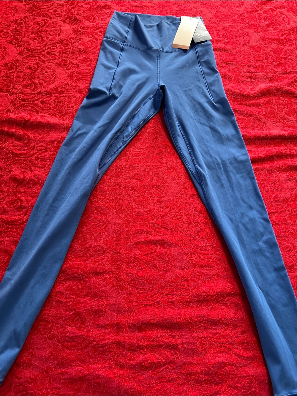 CALIA Inspire High Rise 7/8 Leggings Blue Women's XS NWT - Picture 7 of 8